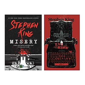 Sách - Combo 2 Cuốn Tiểu Thuyết Kinh Dị Của Stephen King: Misery + Thị Kiến
