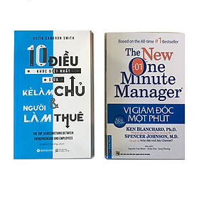 Nơi bán Combo Vị Giám Đốc Một Phút & 10 Điều Khác Biệt Nhất Giữa Kẻ Làm Chủ Và Người Làm Thuê (Tái Bản 2018) - Giá Từ -1đ