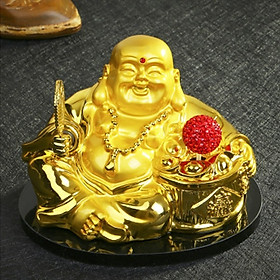 Tượng phật di lạc để taplo ô tô