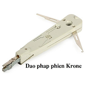 Dao phập phiến Krone, tool nhấn mạng cao cấp