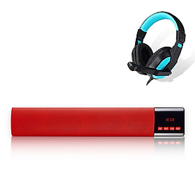 Mua Combo Loa Bluetooth Soundbar B28S  Màn Hình LED Nổi Bật  Tích Hợp FM  AUX  TF  USB Âm Thanh Siêu Trầm Chân Thực + Tặng Tai Nghe Chụp Tai CT770 Cao Cấp