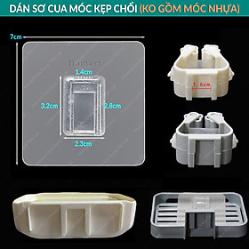 Mua 20 Mẫu Miếng Dán Dự Phòng Thay Thế Treo Kệ Nhà Tắm Hamart Móc Sơ Cua Giá Kệ Ecoco Oenon Siêu Dính Tường