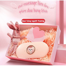 Đai massage làm ấm bụng Sothing M28, giảm đau bụng kinh cho phụ nữ đến kỳ với 5 chế độ massagge, 4 mức nhiệt- Hàng chính hãng