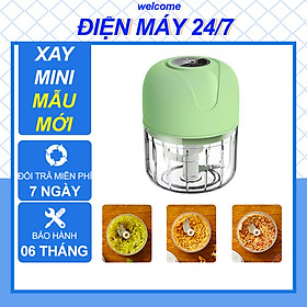 Mua Máy Xay Mini Cầm Tay Dung Tích 250ml