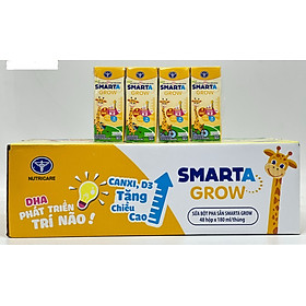 Sữa nước Smarta Grow 180ml - cho trẻ thấp còi (48 hộp x 180ml)
