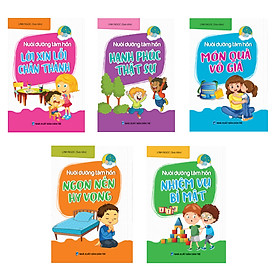 Combo Truyện kể hằng đêm cho bé - Trọn bộ Nuôi dưỡng tâm hồn (5 cuốn)