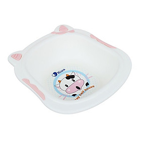 Mua Chậu rửa mặt hình con bò sữa viền hồng - màu bé gái