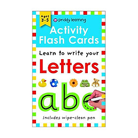 Activity Flash Cards Letters - Activity Flash Cards (Paperback)