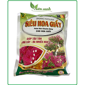 Phân bón hữu cơ SIÊU HOA GIẤY giúp tán cứng cáp, ra hoa nhiều 700gr