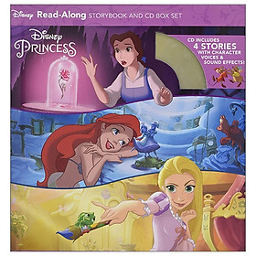 [Download Sách] Disney Princess Read-Along Storybook And CD Box Set