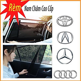 Hình ảnh  Rèm che nắng ô tô nam châm, chống nắng cho xe ô tô bộ 4 kính giá sỉ rẻ toàn quốc - HUYNDAI  ACCENT +Đời