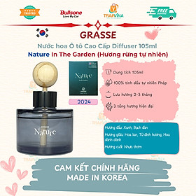 Nước hoa Ô tô Cao Cấp BullSone Grasse Diffuser 105ml - Hàng Chính Hãng - Đa dạng mùi hương 2025