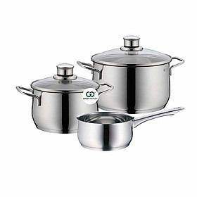 Mua BỘ NỒI WMF DIADEM PLUS 3 MÓN - 0730299990 Hàng chính hãng