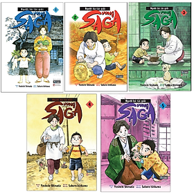 [Download Sách] Combo Người Bà Tài Giỏi Vùng Saga Tập 1,2,3,4,5 - Sổ tay