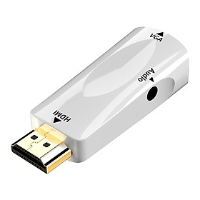 Mini   to VGA Adapter Easy to Use for Desktop PC Monitor Chromebook