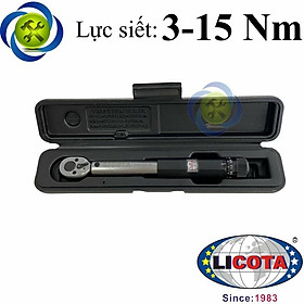 Cần siết lực 1/4 LICOTA AQW-N2015V có đồng hồ dài 197mm