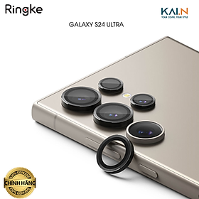 Dán camera dành cho Samsung Galaxy S24 Ultra, Ringke Lens Frame Glass_ Hàng Chính Hãng