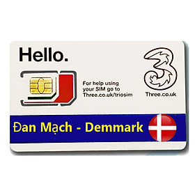 Sim Du lịch Đan Mạch - Demmark 4G tốc độ cao