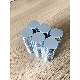 Bộ 10 viên nam châm đất hiếm 25x3mm mạ Kẽm (từ tính cực mạnh)
