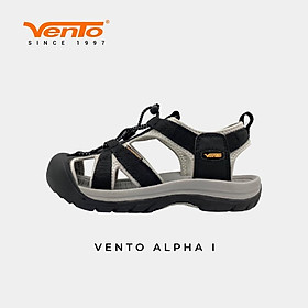 Giày dép Sandals Vento ALPHA I Teen Trẻ em màu Đen đi học đi dã ngoại đi