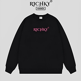 Áo Sweater Local Brand Unisex Richky BlackPink Sweater - RKS03