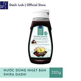 Nước Dùng Shira Dashi Nhật Bản Cao Cấp Vị thanh - Dashi Lab - 320g chai