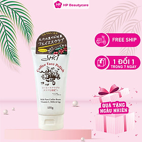 Tẩy Tế Bào Chết Da Mặt Dưỡng Da Trắng Mịn SHCI Coffee Face Polish (Tuýp 135 G)