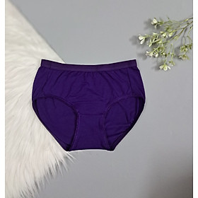Quần lót nữ cotton trơn cạp cao Vicci 105 ôm gọn vòng 3, mềm mại, thấm hút mồ hôi, kháng khuẩn, khử mùi (có bigsize)