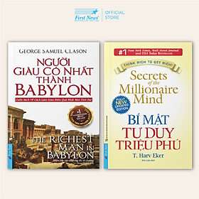 Sách -  Combo 2 Cuốn: Bí Mật Tư Duy Triệu Phú + Người Giàu Có Nhất Thành Babylon