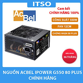 Mua Nguồn máy tính Acbel IPower G550 (PCB041-YKAGT) 80 Plus - Hàng chính hãng