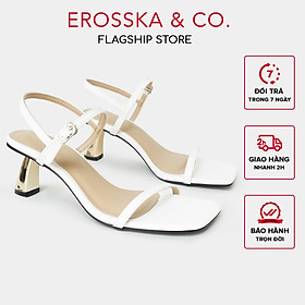 Erosska - Giày sandal cao gót nhọn kiểu dáng Hàn Quốc cao 5cm _ EB046