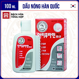 [Chai 100ml] Dầu nóng Hàn Quốc xoa bóp massage Antiphlamine