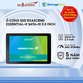 Ổ cứng SSD Exascend Essential-X SATA-III 2.5 inch Hàng chính hãng