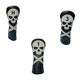 Hình ảnh sách 3pcs Waterproof Golf Head Cover Club Headcover Guard Sleeve