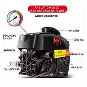 Mua MÁY RỬA XE 2200W DÂY DẪN 15M SIÊU KHỎE