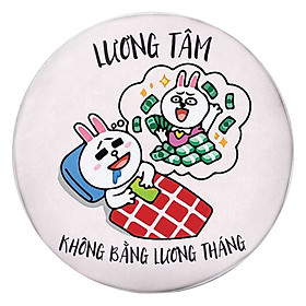 Gối Ôm Tròn Lương Tâm Không Bằng Lương Tháng - GOFU248