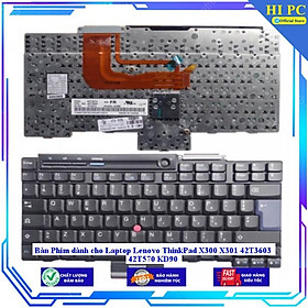 Mua Bàn Phím dành cho Laptop Lenovo ThinkPad X300 X301 42T3603 42T570 KD90 - Hàng Nhập Khẩu