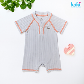 Bộ body đùi tay raglan cổ trụ vải gỗ sồi cao cấp cho bé 4-12kg + Set body liền thân cho bé chất liệu Modal siêu mềm mịn, hàng chính hãng xuất khẩu HAKI BM010