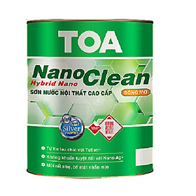 Mua SƠN NƯỚC NỘI THẤT CAO CẤP TOA NANOCLEAN BÓNG MỜ