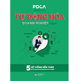 [Download Sách] Sách Tự Động Hóa Doanh Nghiệp Tập 1 - 5 hệ thống xây dựng doanh nghiệp tự động không phụ thuộc CEO 