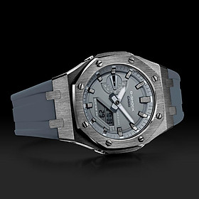 Đồng Hồ Nam Dây Nhựa Casio G-Shock GA-2110ET-8A AP Custom Full Grey Royal Oak
