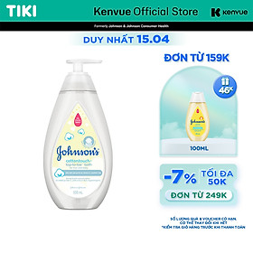 Sữa tắm gội toàn thân Johnson's Baby mềm mịn (500ml)