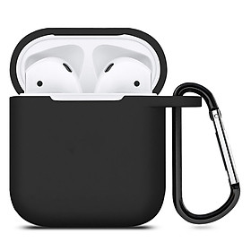 Bao Case Silicon Dành Cho Tai Nghe Apple Airpods Có Móc Khóa