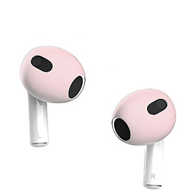 Cặp vỏ bọc nút tai nghe bằng silicon mềm chống trượt cho Airpods 3