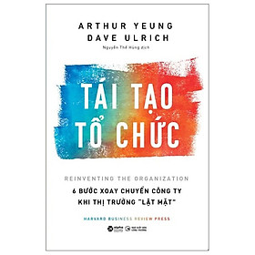 [Download Sách] HBR - Tái Tạo Tổ Chức 6 Bước Xoay Chuyển Công Ty Khi Thị Trường Lật Mặt