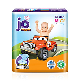 Tã dán Jo Rubicon Cực Đại M72 (72 miếng)