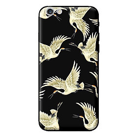 Ốp in cho iPhone 6s Plus Hạc Nền Đen - Hàng chính hãng