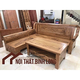 Mua Bộ bàn ghế góc gỗ hương giá thật