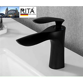 Mua Vòi lavabo lá đen RITA 20cm