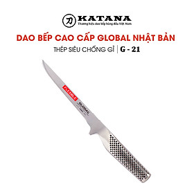 Dao bếp Nhật cao cấp Global G21 Boning Knife - Dao lọc xương (160mm)- Dao bếp Nhật chính hãng